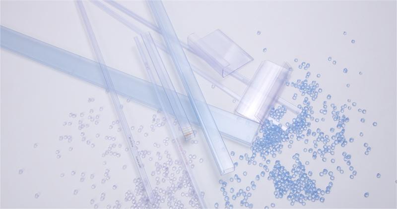 TRANSPARENT PVC PROFILE COMPOUND EDGE BANDING