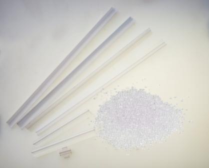 CRYSTAL PVC CO-EXTRUSION PROFILE STRIP CHANNEL GRANULES
