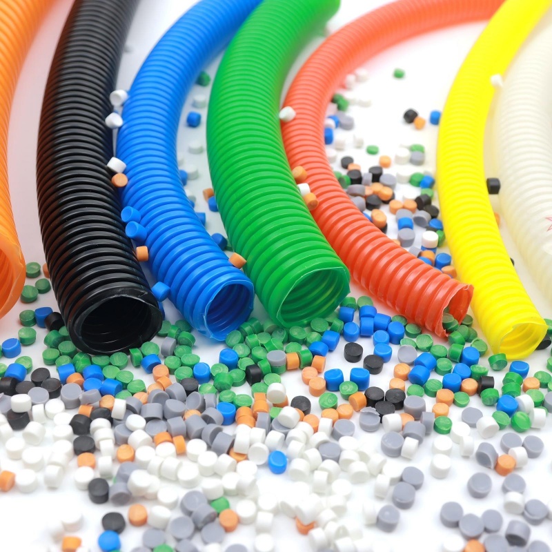 Colorful PVC Granules Compounds for Producing Corrugated Pipes